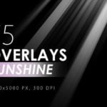 75 Sunshine JPG Overlays