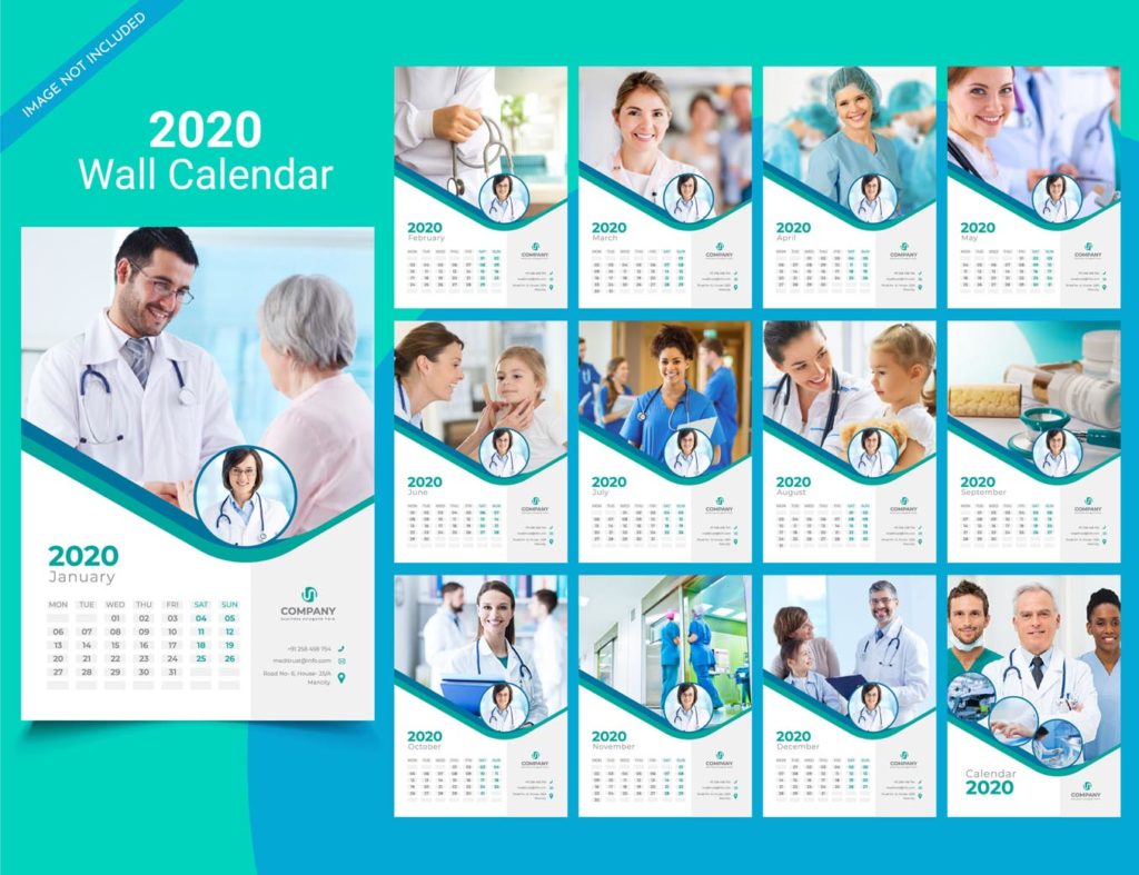Wall Calendar 2020