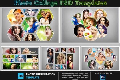Photo Collage PSD Templates