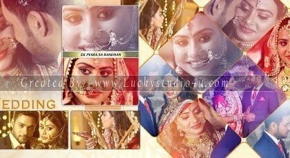 Creative Wedding Album Design PSD Templates