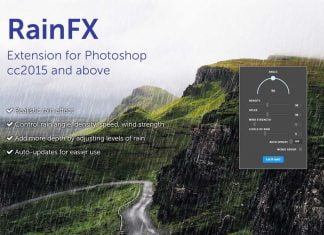 RainFX Photoshop Extension