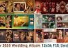 New (2020) Wedding Album 12x36 PSD Designs Sheets