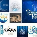 Ramadan Kareem Vector Templates Design in Vector