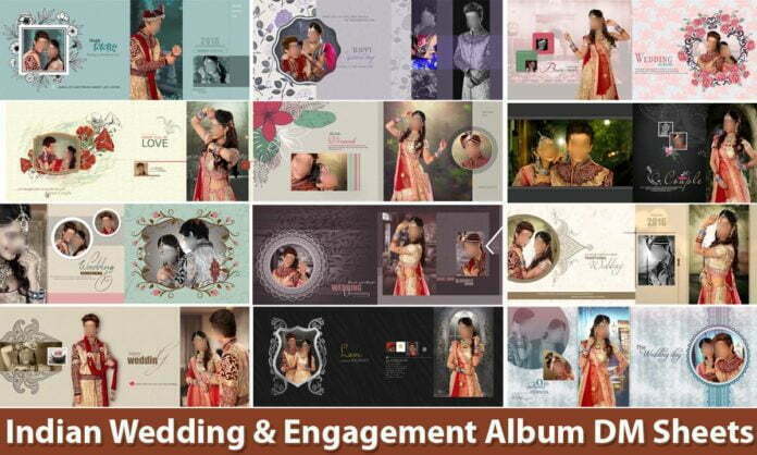 Indian-Wedding-Engagement-Album-DM-Sheets