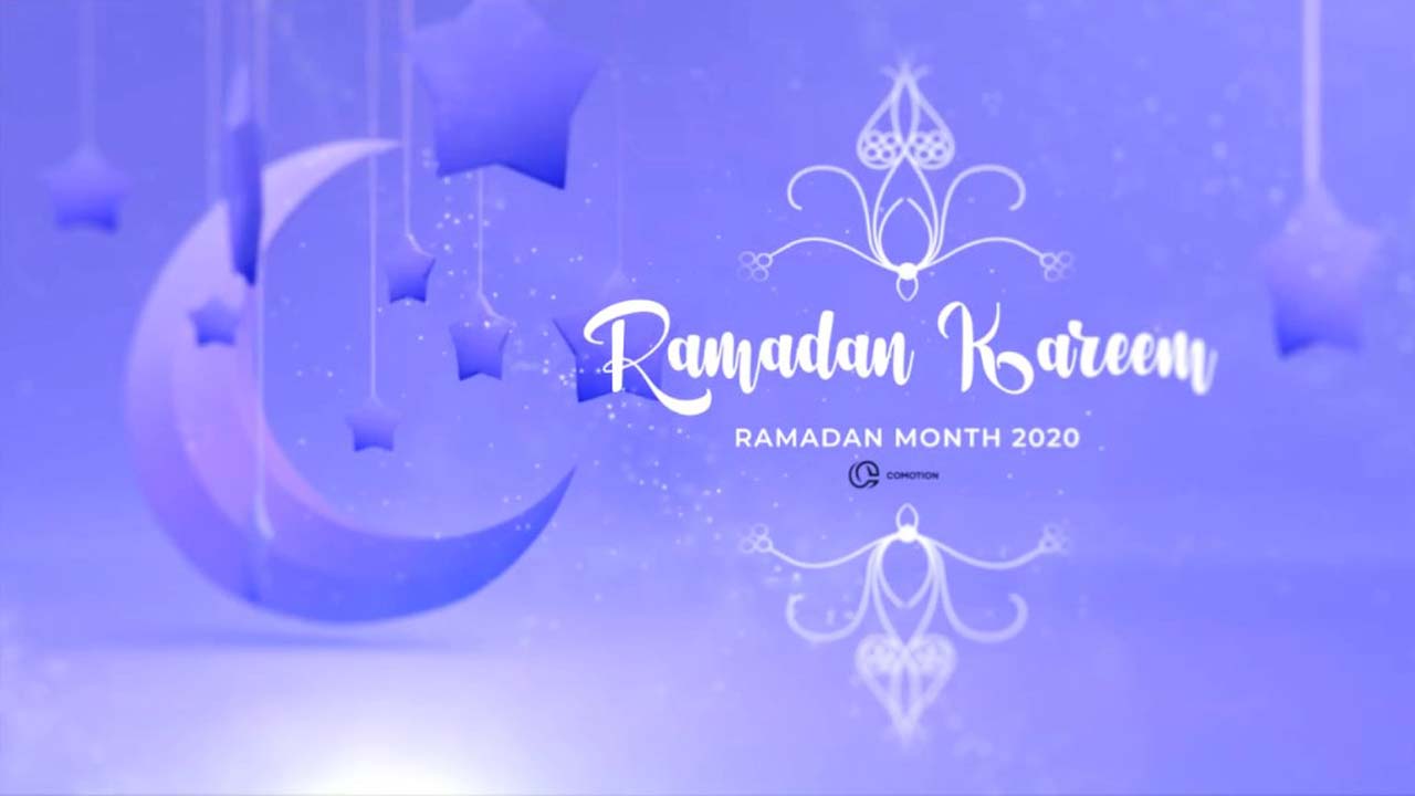 MotionArray Ramadan Kareem Logo AE Template