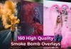 160 High Quality Smoke Bomb Overlays