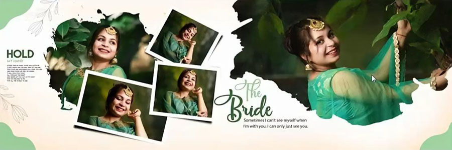 20 Modern Pre-Wedding Album Design PSD 12x36 Free Download