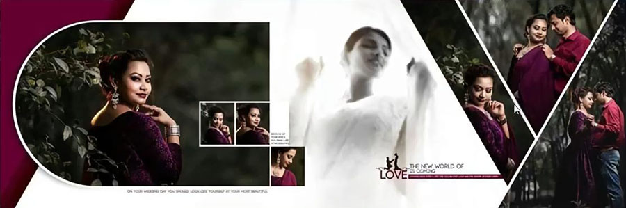 New Creative 12x36 Album PSD Free Download