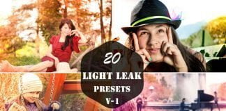 40 Light Leak Lightroom Presets
