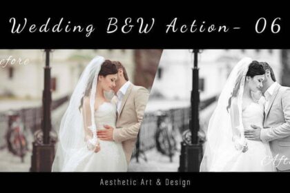 Free Download Aesthetic Black & White Photoshop Actions