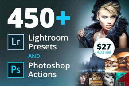 450+ Lightroom Presets and Photoshop Actions Bundle