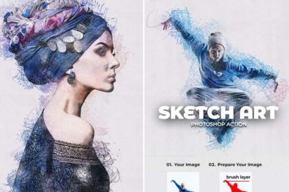 Sketch Art Photoshop Action