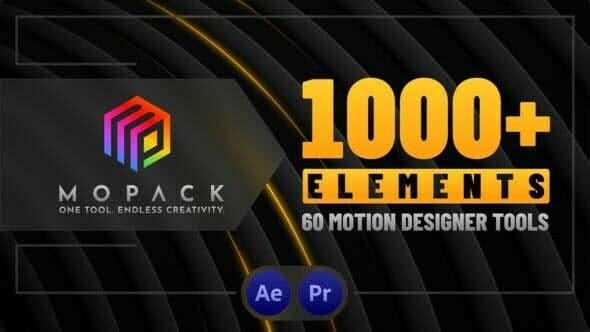 MoPack V1.1 - 1000+ Motion Graphics Element Pack For AE & Premiere Pro