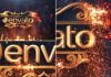 Videohive - Gold Particles Logo Intro