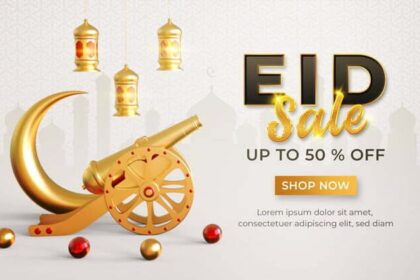 Eid Sale Banner Template