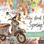 It's spring! Vector and PNG clipart
