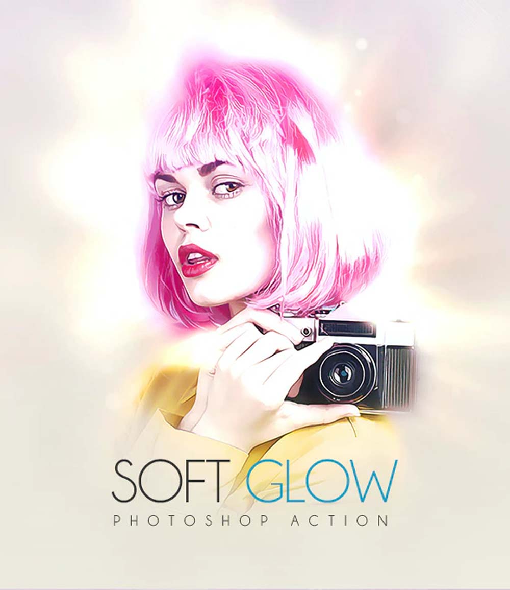 Soft Glow Photoshop Actions