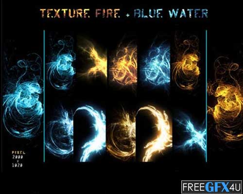 10-Water-Fire-Textures