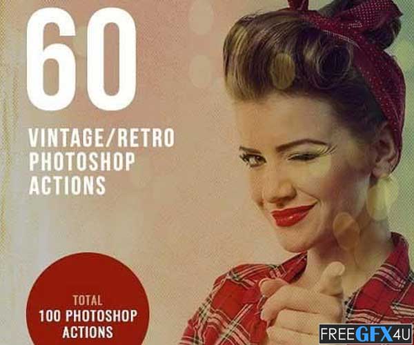 Graphicriver - 60 Retro Vintage Photo Effects