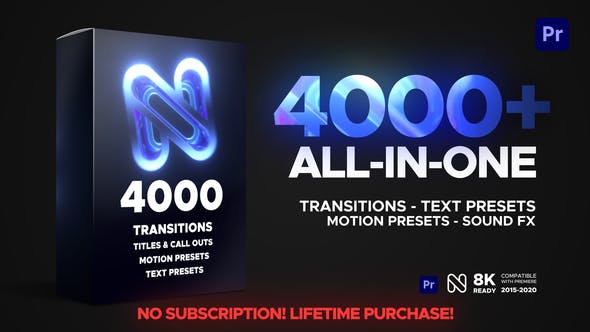 Videohive - 4000+ All in One Transition V12