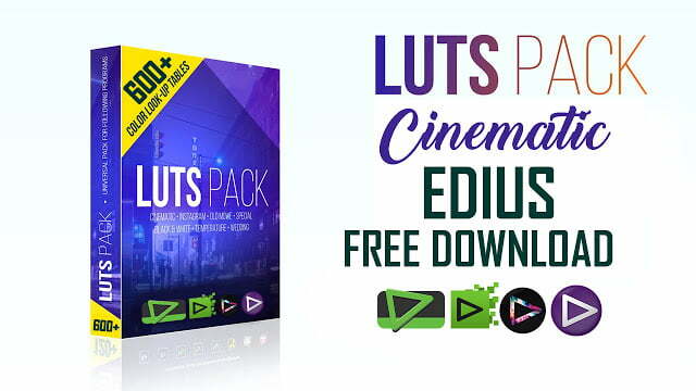 600+ Cinematic LUTs Collections