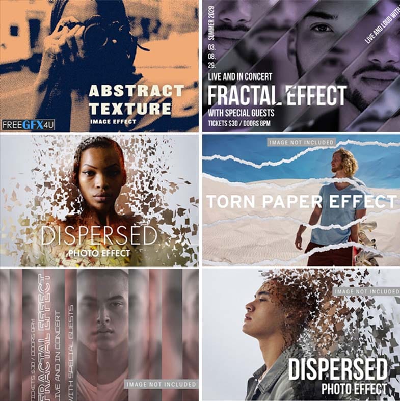 Effect Downloaded Free Download Image Effect Bundle | Luckystudio4u