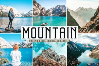 Mountain Photoshop Action
