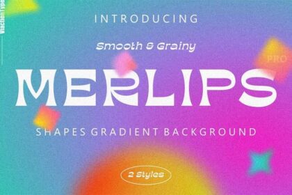 Shapes Gradient Background