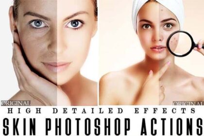 Skin Retouching Photoshop Action