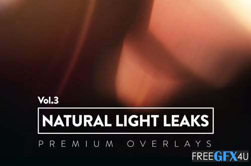 30 Natural Light Leaks Overlay Vol.3