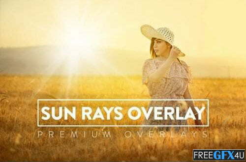 Free Download 30 Sun Rays Overlay HQ