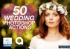 Free Download 50 Wedding Photoshop Actions