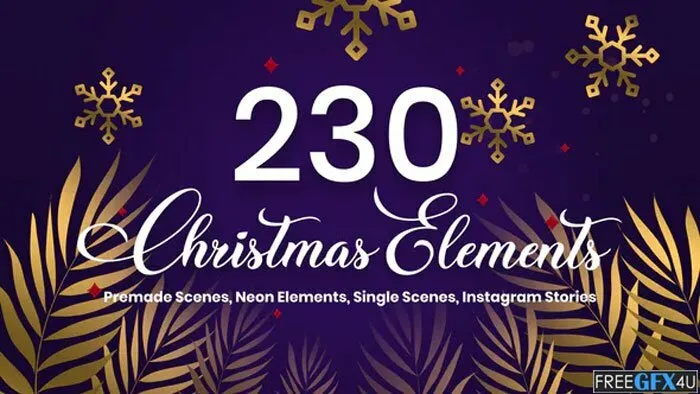 Free Download Christmas Big Pack For After Effects Project Christmas Big Pack For After Effects Project