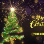 Free Download Christmas Tree Wishes DaVinci Resolve