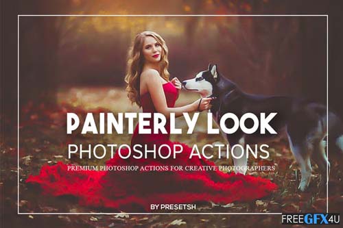 Painterly Look Photoshop Actions