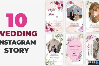 Free Download Wedding Instagram Story Pack