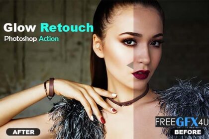 Glow Retouch Photoshop Action Free Download