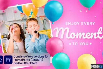 Happy Birthday Project For Premiere Pro And After Effect