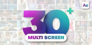 Free Download VideoHive - Multi Screen Pack 34158620