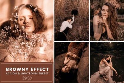 Browny Effect Action & Lightroom Presets Free Download