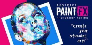 CreativeMarket - Abstract PaintFX Free Download