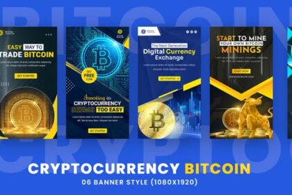Cryptocurrency Bitcoin Stories Pack