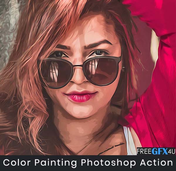 Graphicriver - Color Painting Photoshop Action 32815280 Color Painting Photoshop Action