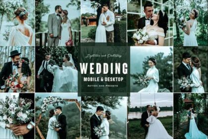 Wedding Lightroom Presets And Photoshop Action Free Download