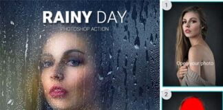 Graphicriver - Rainy Day Photoshop Action 22558924