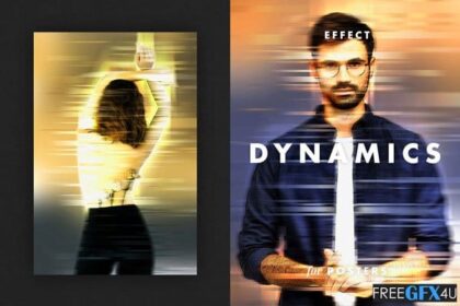 CreativeMarket - Dynamics Effect For Posters