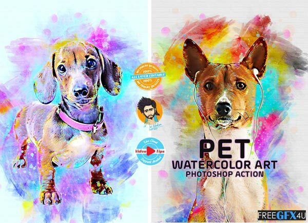 Pet Watercolor Art Plugin