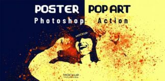 CreativeMarket - Poster Pop Art Photoshop Action