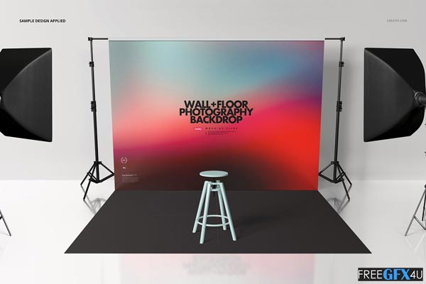 Creativemarket - Photography Backdrop Mockup Set