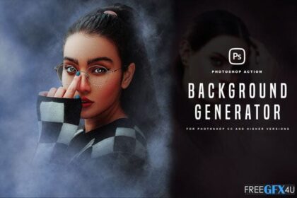 Graphicriver - Background Generator Photoshop Action
